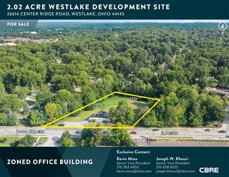 Westlake, OH Commercial Land - 26614 Center Ridge Rd