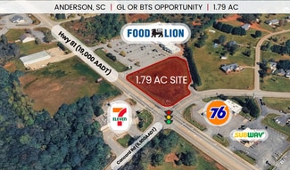Anderson, SC Commercial Land - 3700 N Hwy 81 Anderson, SC Commercial Land - 3700 N Hwy 81