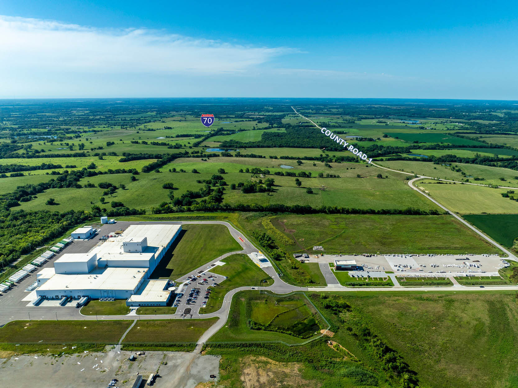 I-70 and County Road 1, Tonganoxie, KS for Sale