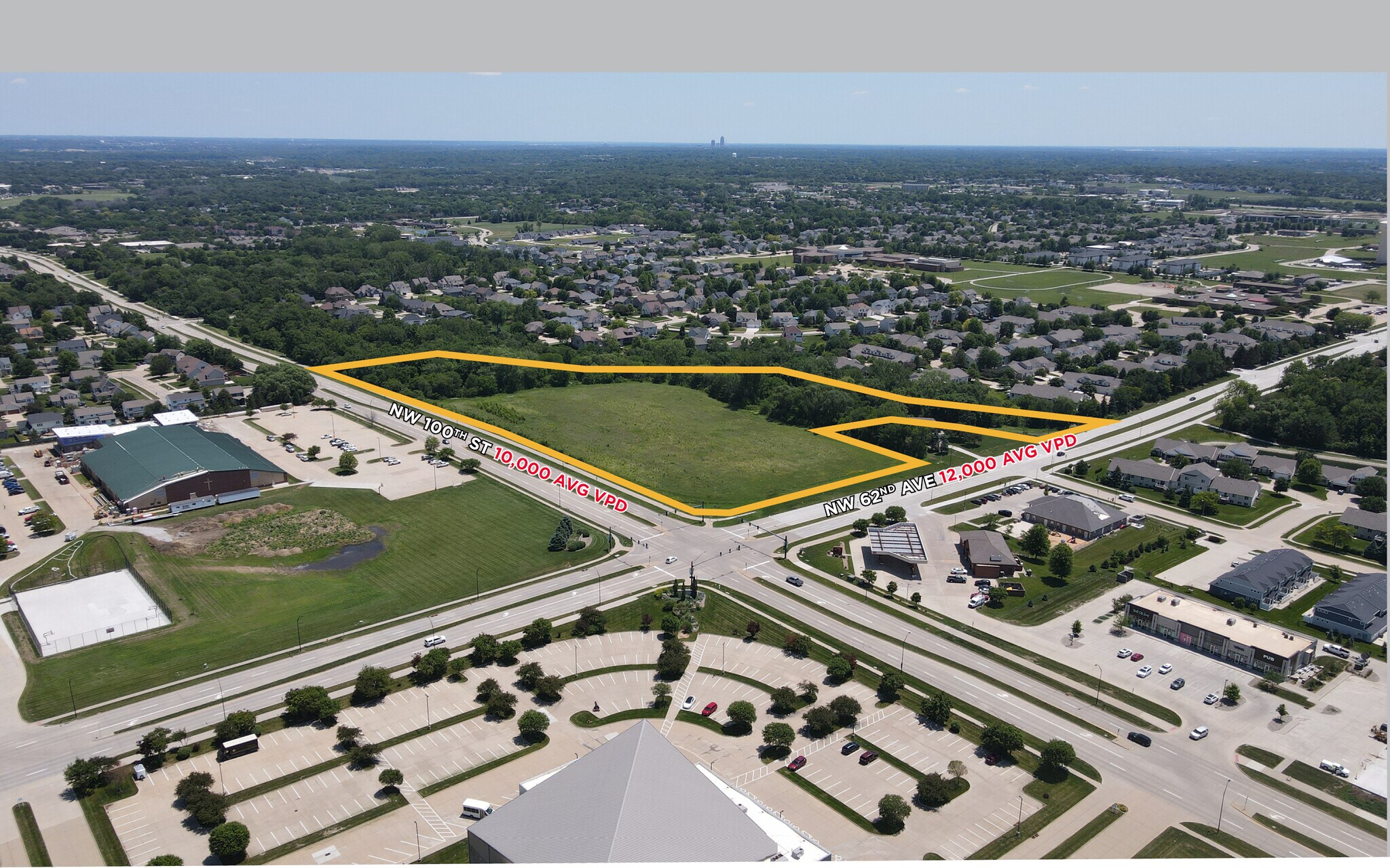 NW 62nd Ave @ NW 100th St., Johnston, IA for Sale