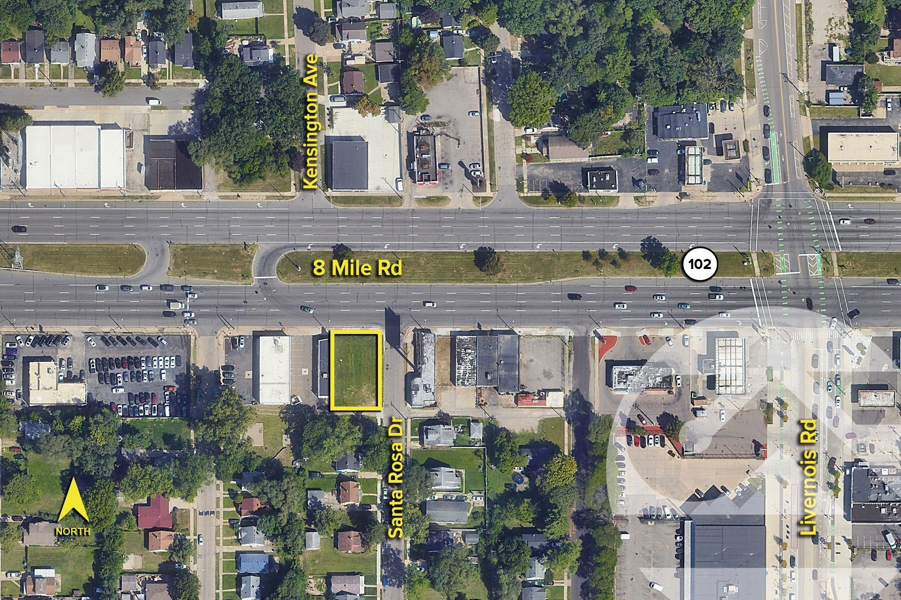 7101-7109 W 8 Mile Rd, Detroit, MI for Sale