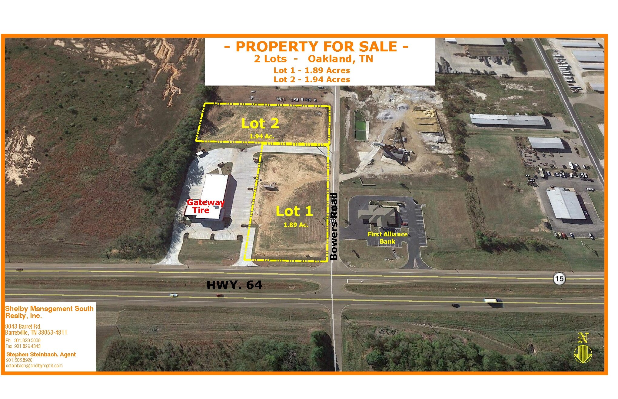 Bowers Rd Oakland, TN 38060 Land Property for Sale on