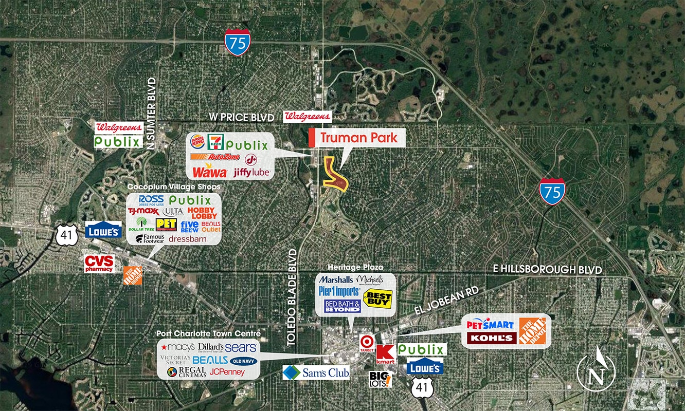 S Toledo Blade & Price Lane Junction, North Port, FL for Sale