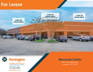 Houston, TX Retail - 840 N Eldridge Rd Houston, TX Retail - 840 N Eldridge Rd