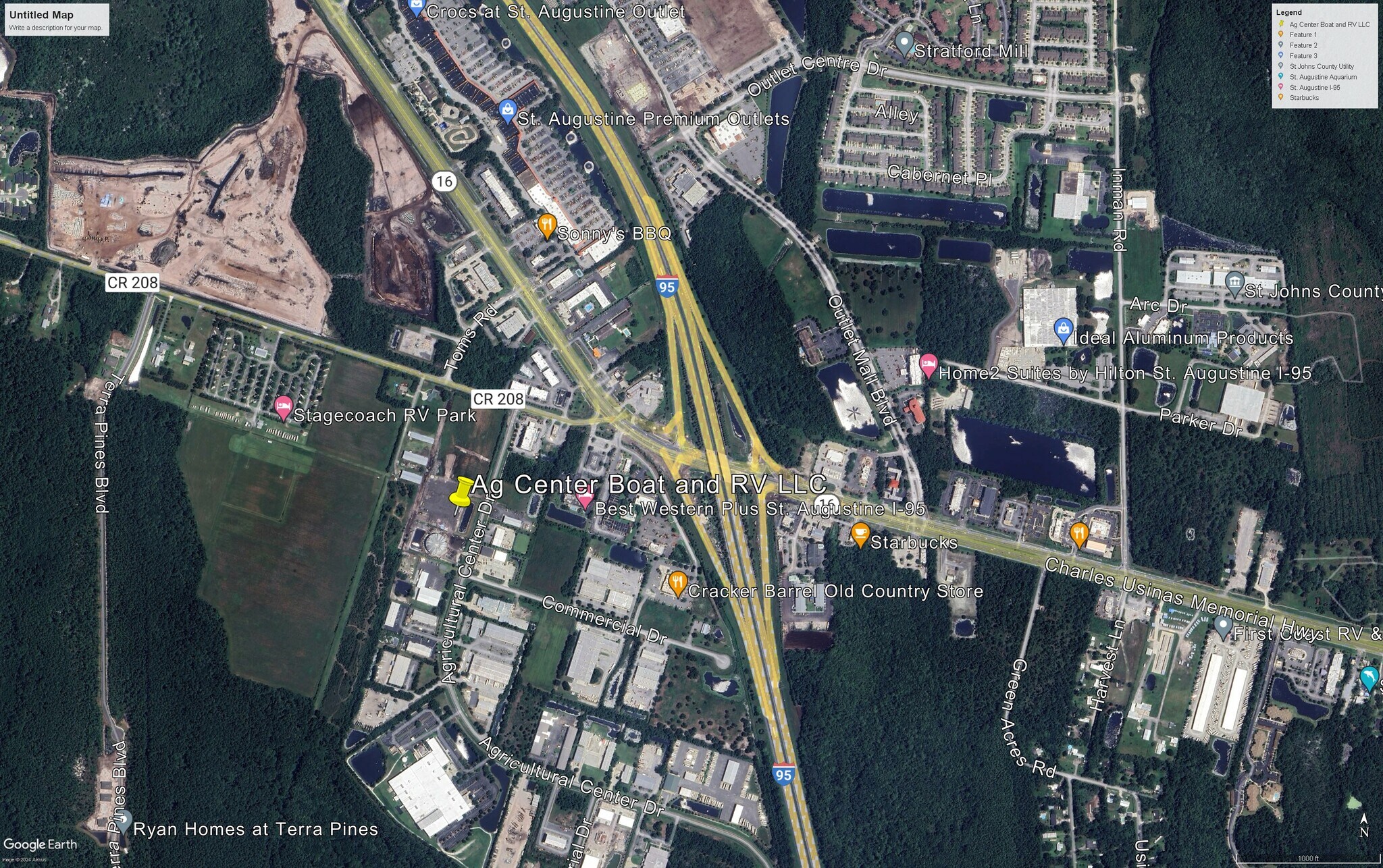 Agricultural Center Drive Saint Augustine, FL 32092 Land Property for