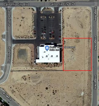 California City, CA Commercial Land - Village Parkway