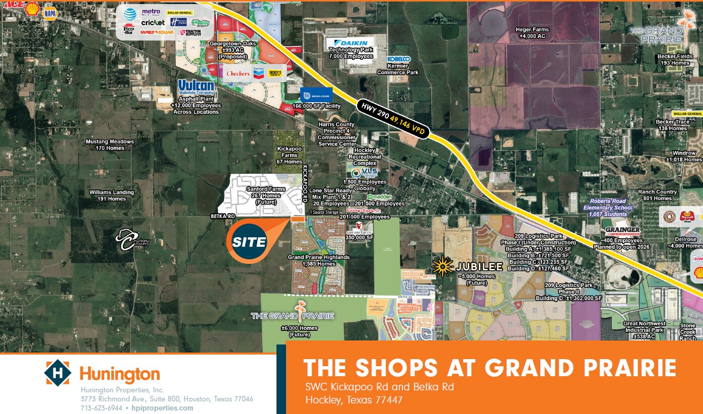 Kickapoo Rd @ Betka Rd, Hockley, TX for Sale