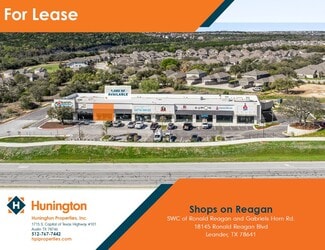 Leander, TX Retail - 18145 Ronald W Reagan Blvd Leander, TX Retail - 18145 Ronald W Reagan Blvd