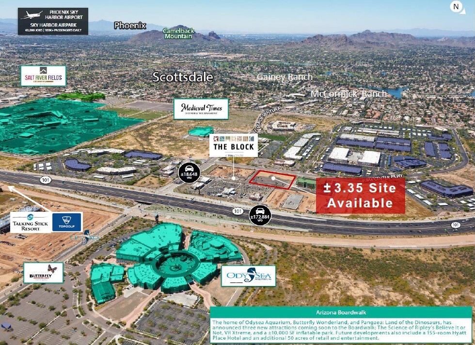 N Pima Center Parkway @ E Via De Ventura, Scottsdale, AZ for Sale