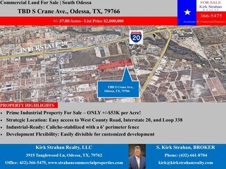 Odessa, TX Commercial Land - TBD S Crane ave