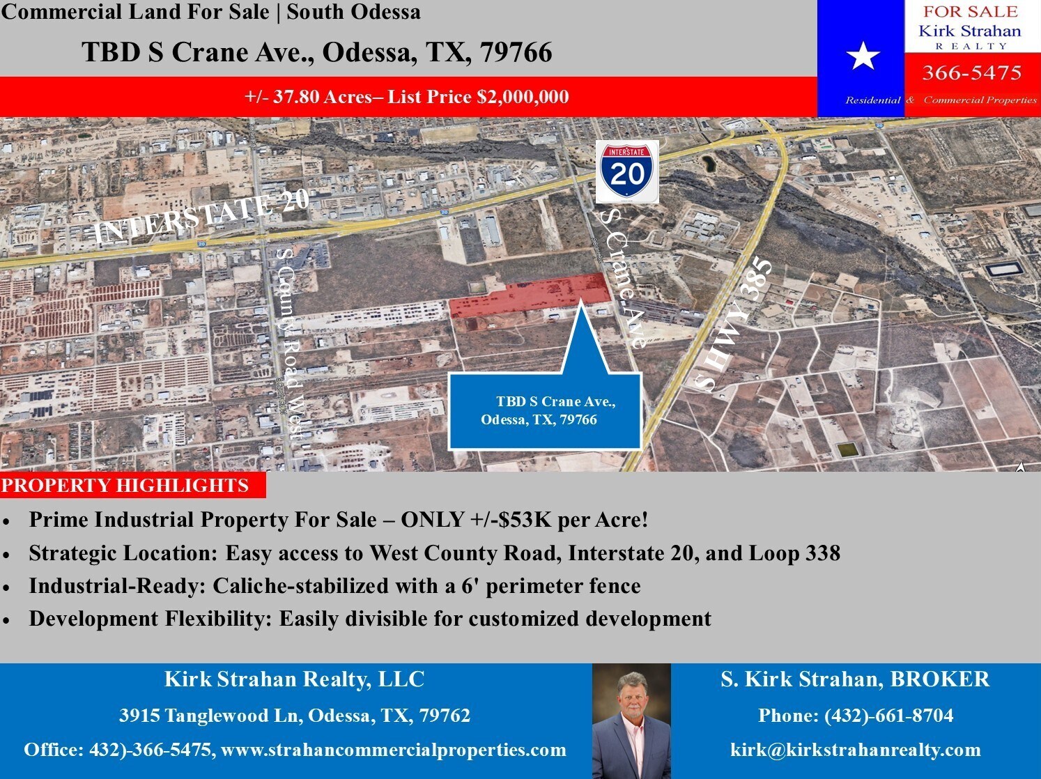 TBD S Crane ave, Odessa, TX for Sale