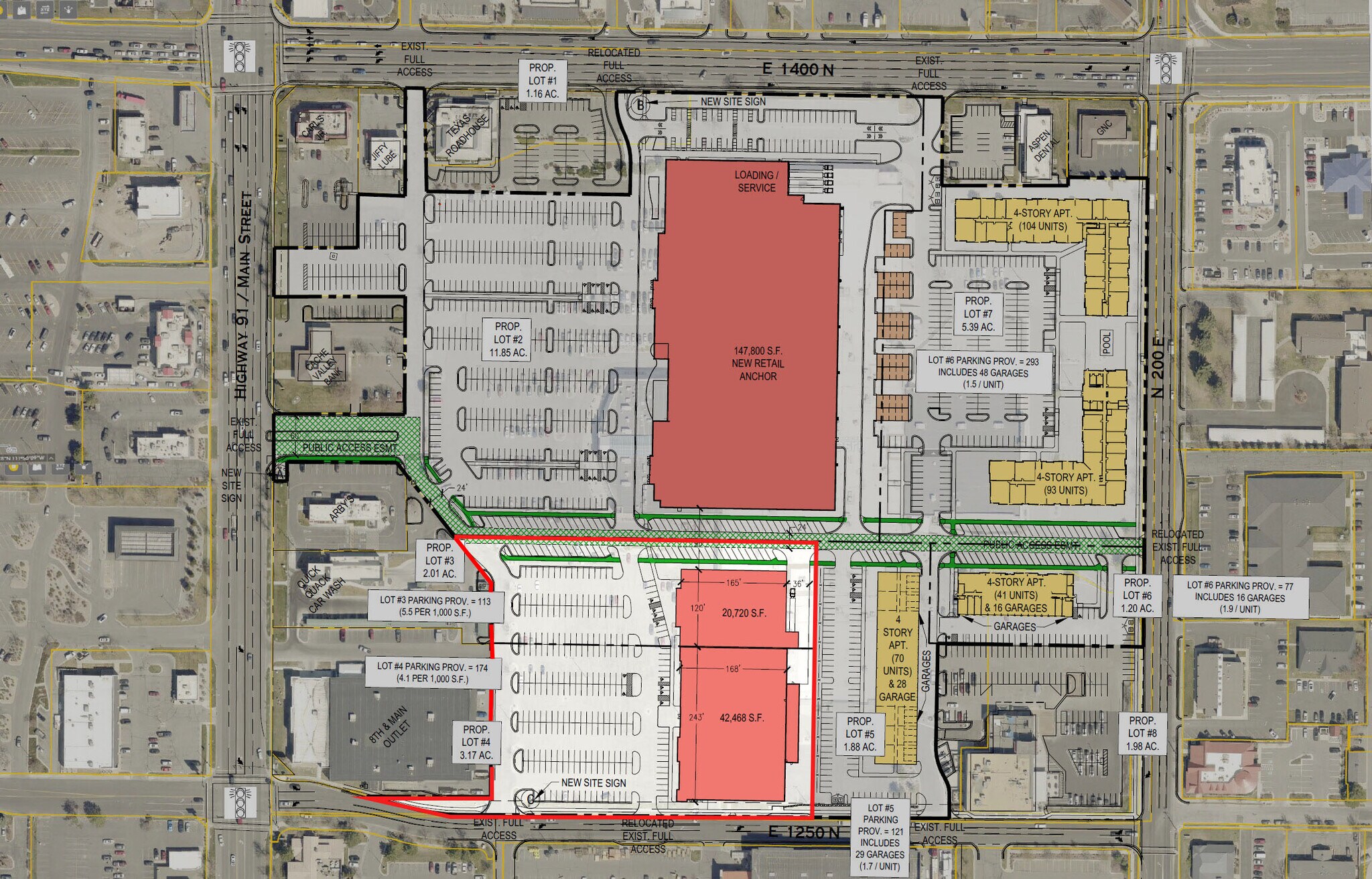 1300 N Main St Logan, UT 84341 Land Property for Sale on