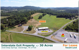 Dandridge, TN Commercial Land - 1018 Deep Springs Rd